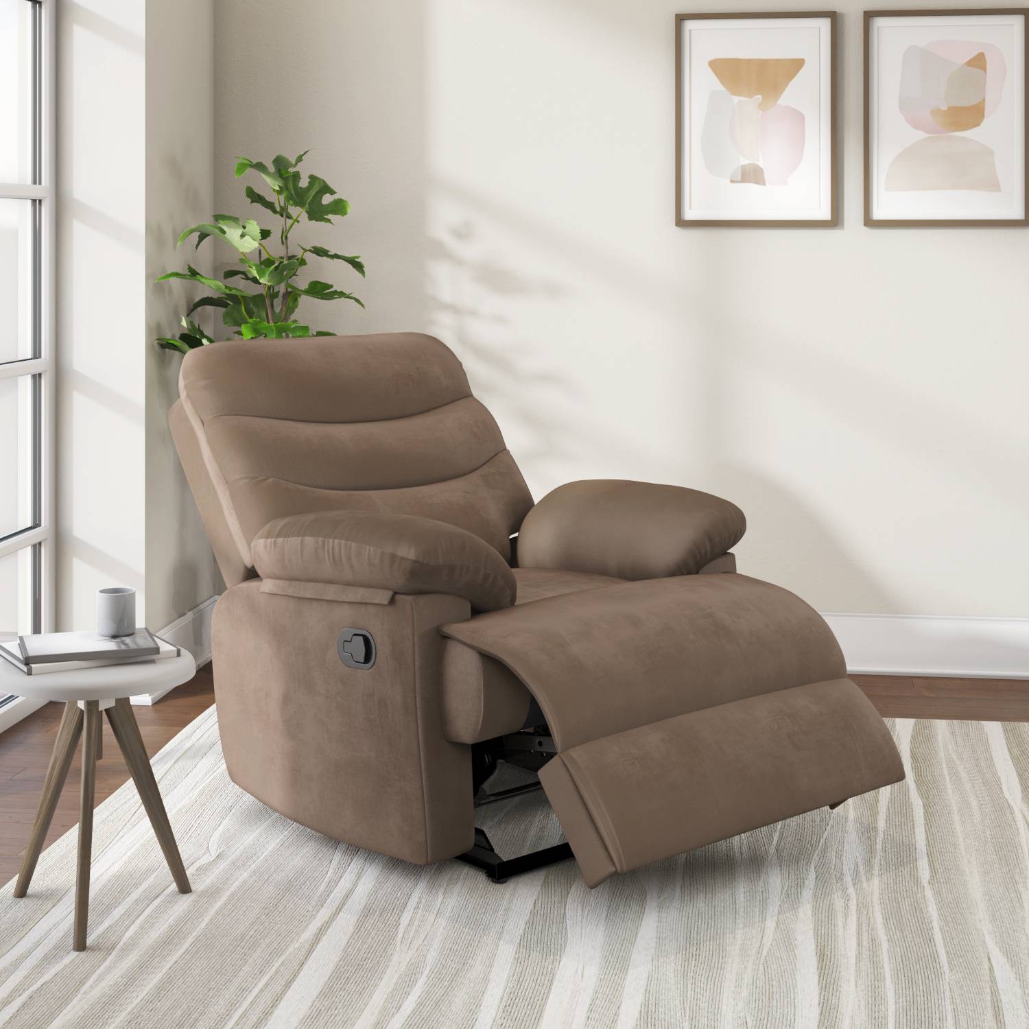 Blue Recliner