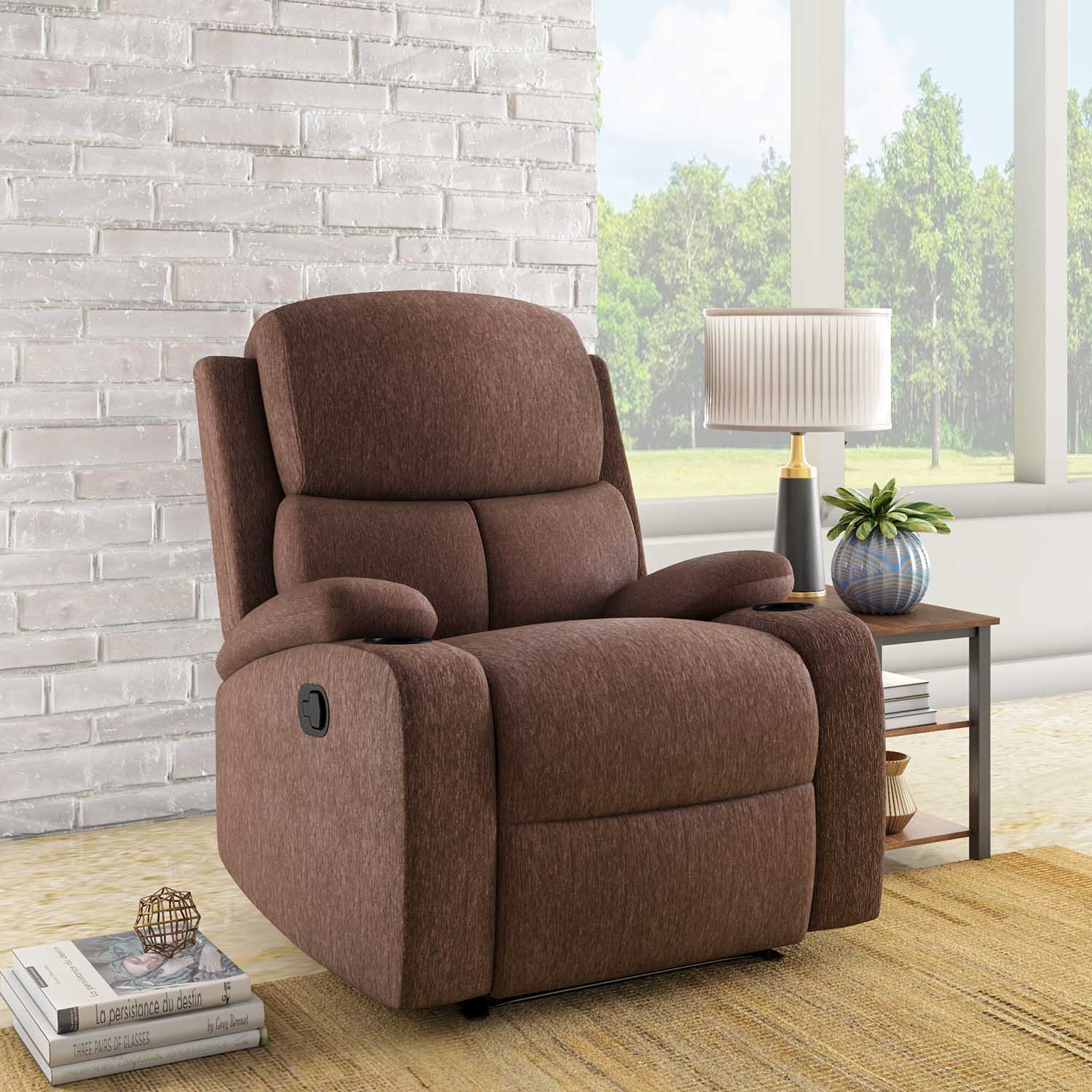 Blue Recliner