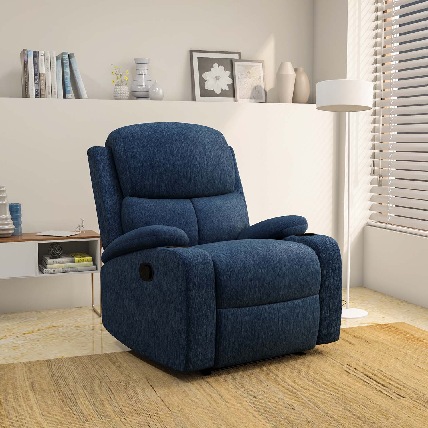 Blue Recliner