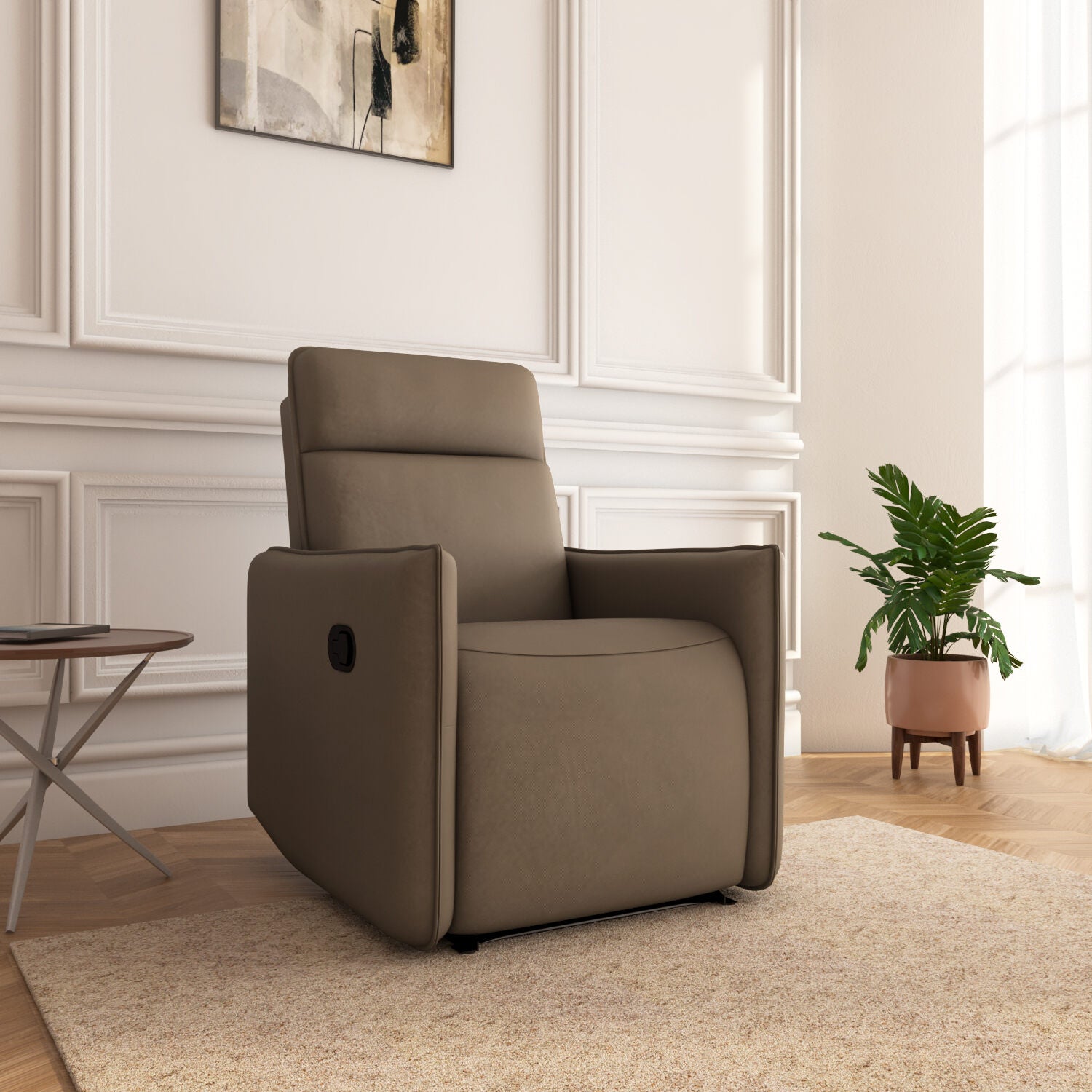 Blue Recliner